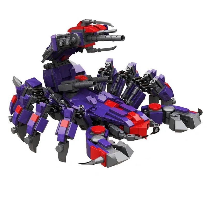 

Scorpion Building Blocks Action Figure Blocks Mecha Warrior Model Children's Toy Anime Soldier Assemble Bricks Robot Kids Toy