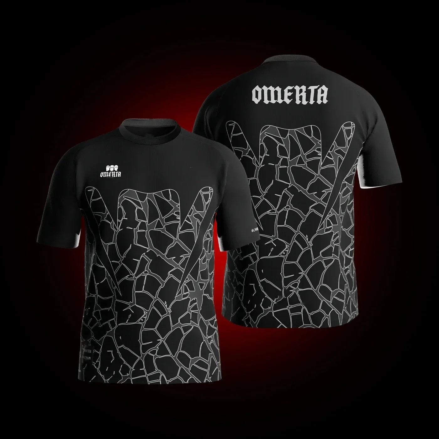 maillot omerta 47 t shirt men casual black white top y2k clothes 4