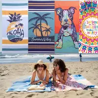 Microfiber Blanket Quick Drying Beach Towels, Oversized 31.5*63in Printing Towel, Super Absorbent Pool Swimming Towel Blanket, 1