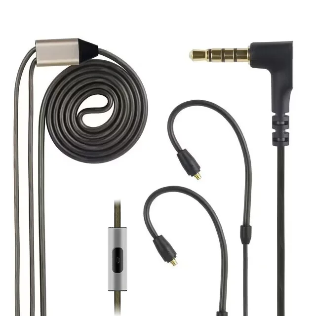 Sennheiser ie300 ie600 ie900 akg n5005用マイク付きokcsc交換