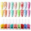 BORN PRETTY 10ml Stamping Mixing Oil Painting Gel Stamping Polish Powder Mixing And Apply Nail Powder Stamping Plate 2