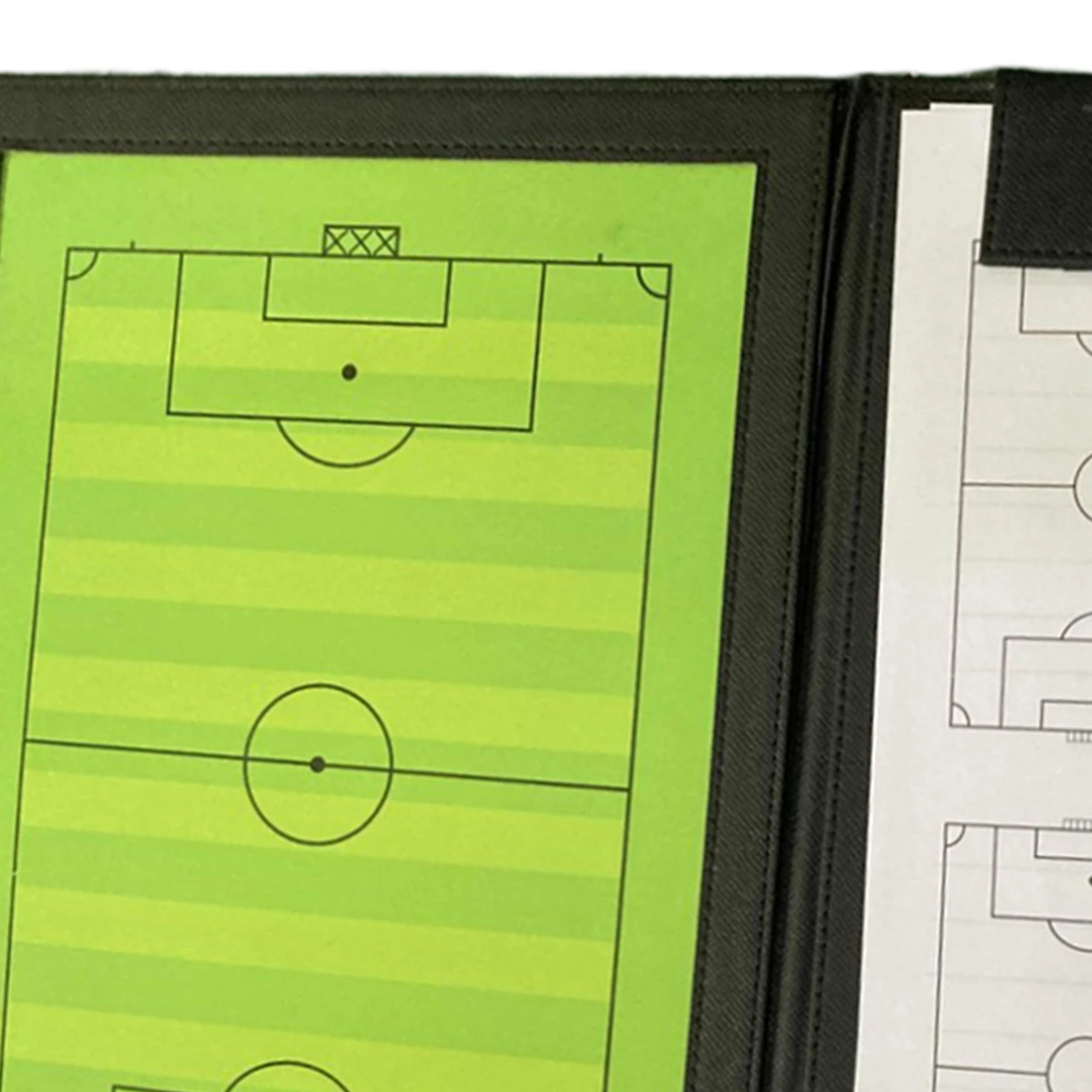 Foldable Football Coaches Board Magnetic Board Teaching Assistant Training Aid Soccer Coaching Clipboard Board for Techniques