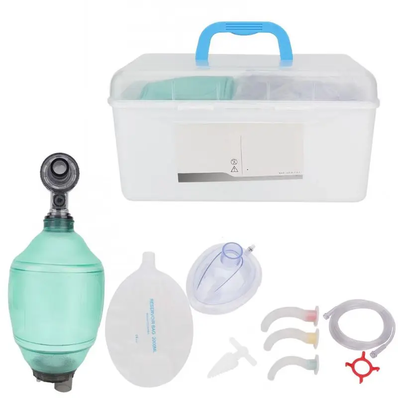 

Adults Manual Resuscitator PVC Ambu Bag Tube First Aid Tool Simple Breathing Apparatus Making Machines