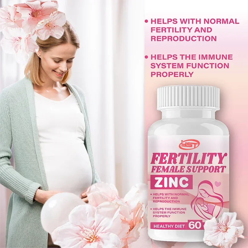 60 Capsules Fertility Supplement-Prepares The Body for Pregnancy-Reduces Infertility Risk, Non-GMO