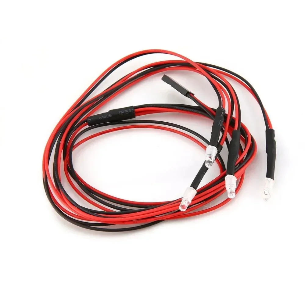 3mm 5mm 8mm 10mm RC Auto LED Licht Lampe Scheinwerfer Scheinwerfer Rücklicht Set für 1/10 1/8 1/12 Modell Crawler Drift HPI MN99 MN90 Teil – Detail 2