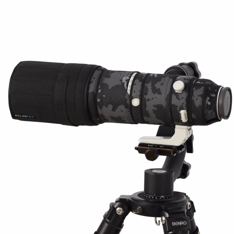 ROLANPRO Gegenlichtblende, Teleobjektiv-Klappblende für Sony 200–600/Sony FE 200–600 mm, F5,6–6,3 G OSS, faltbare Haube, maßgeschneidert – Detail 5
