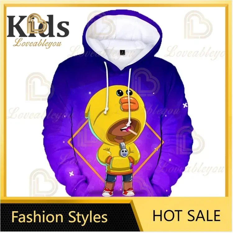 thumbnail image 1 of Sudaderas con capucha de anime para cosplay, camisetas con estampado 3D de 4 a 16 años, camisetas de manga corta, camisetas nuevas de dibujos animados de 2024, sudaderas con capucha de Leon Crow, 1 of 5
