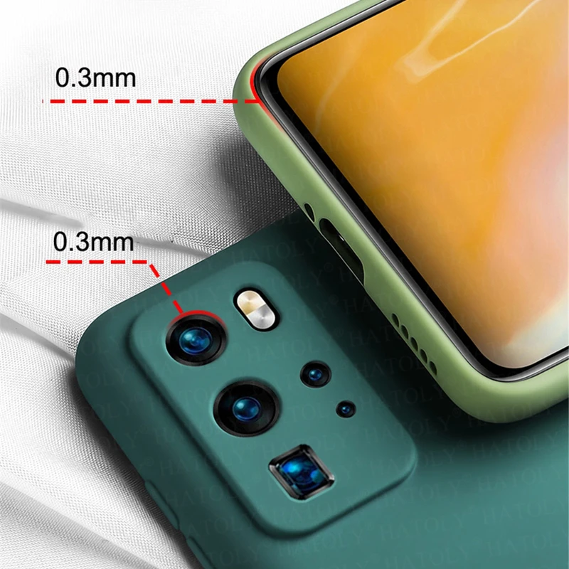 Soft Liquid Silicone Bumper Phone Case Cover