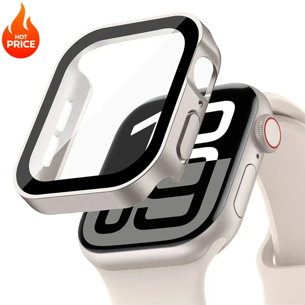 Premium Glass Screen Protector Case for Smartwatch Display Protection
