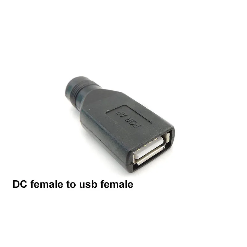 USB 5V zu DC 5V 9V 12V Micro USB Mini 5pin Typ C männlich-weibliche power
