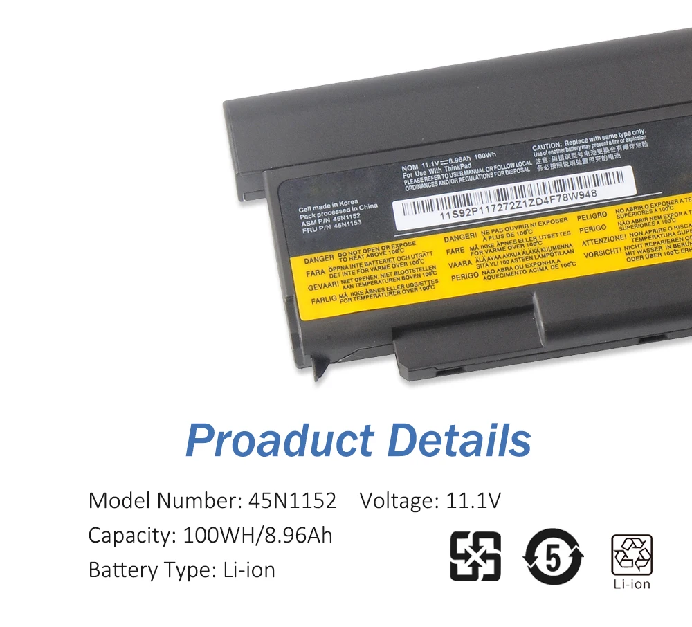 Lenovo ThinkPad T540P W540 W541 L440 L540