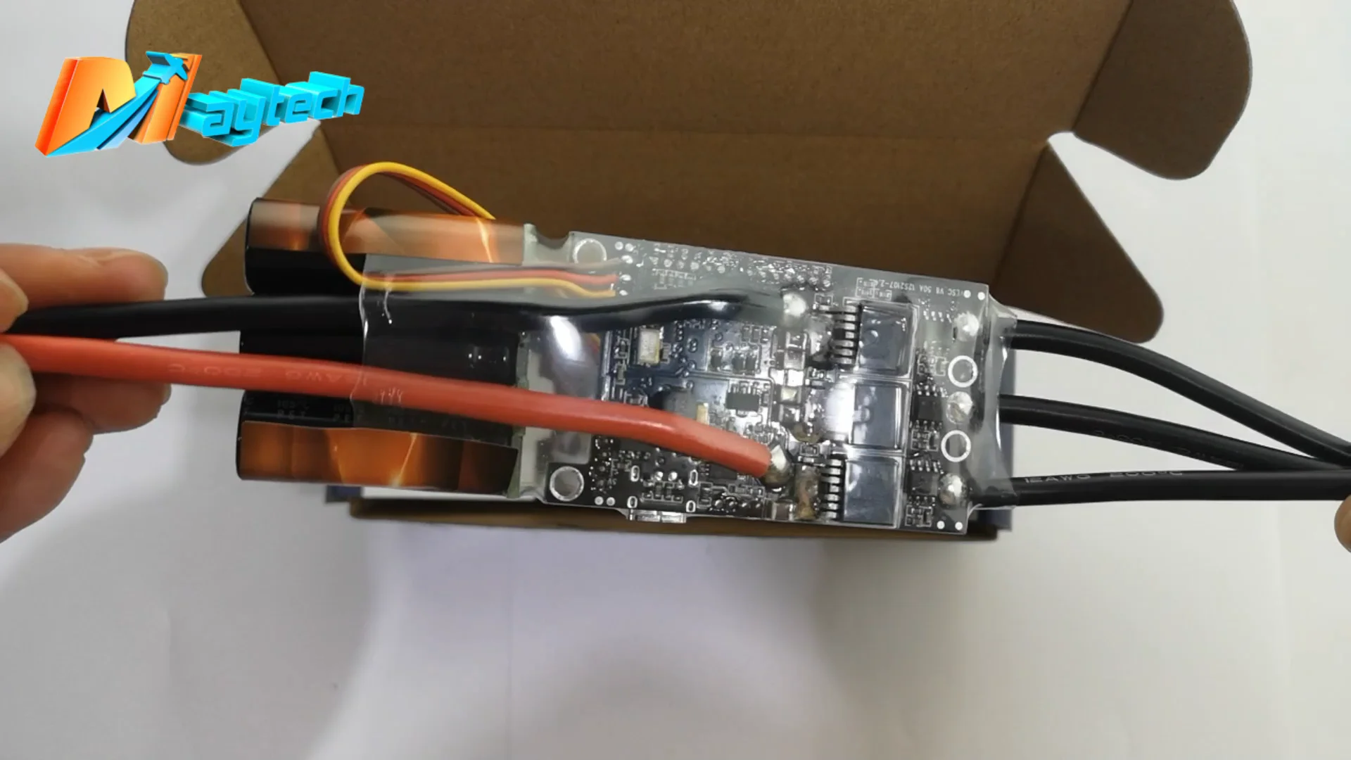 

50A SuperFOC6.8 electronic engine control based on V6 for fire fighting robot combat robot motor brushless