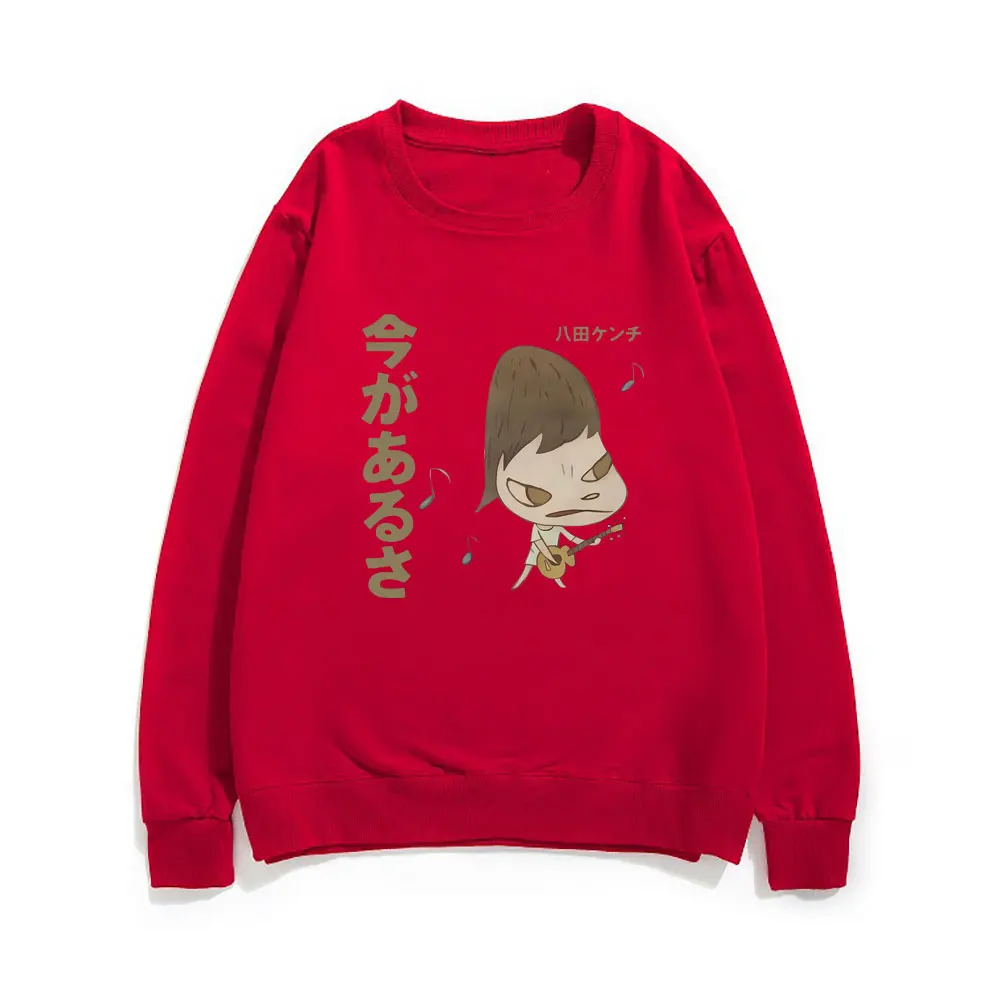 Yoshitomo Nara Graphic Print Sweasthirt Japanese Art Aesthetic Girl Baby Pullover Men Women's Cute Kawaii Casual Sweasthirts