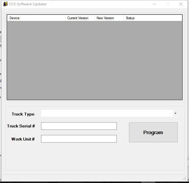 

Hyster CCS (Common Control System) Field Service Tool v1.77