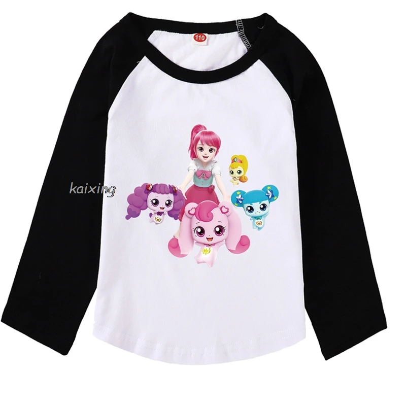 Lovely Catch Teenieping Princess Student Girl Fashion Spring Autumn Baby T shirt Cotton Kids Summer Long Sleeve Kids T-Shirt 3