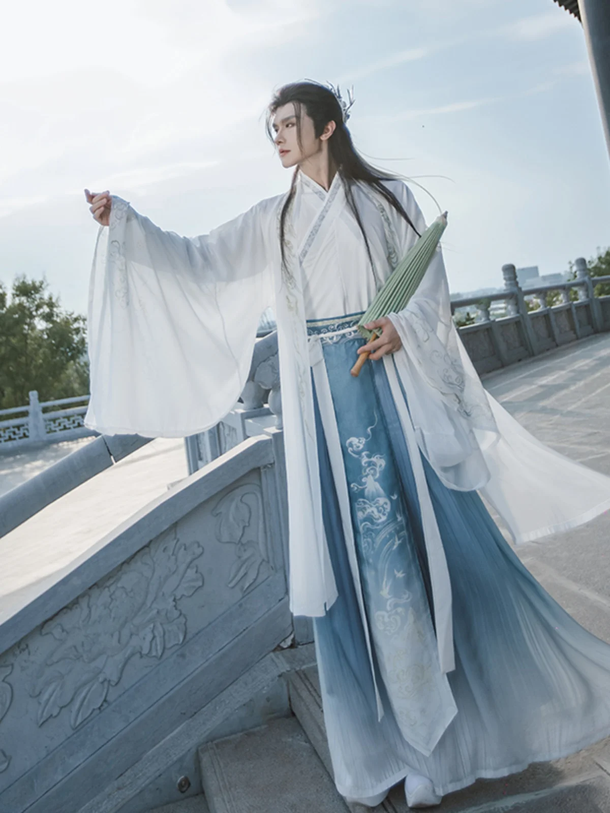 Hanfu Men Traditional Chinese Clothing Han Dynasty Folk Dress Swordsman  Hanfu Costume Cosplay Ancient Qing Dynasty Robe Dress - AliExpress, image size:1200x1600