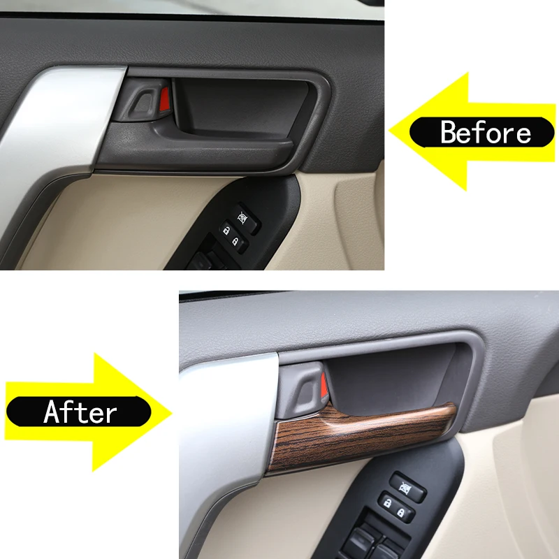 

Наклейки для Toyota Land Cruiser Prado FJ150 150 2010-2018 ABS, декоративные аксессуары