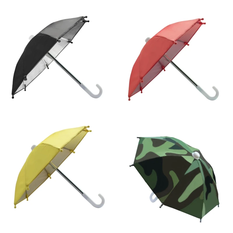 Mobile Phone Umbrella Motorcycle Stand Waterproof Windproof Prevent Sun Portable Mini Umbrella Riding