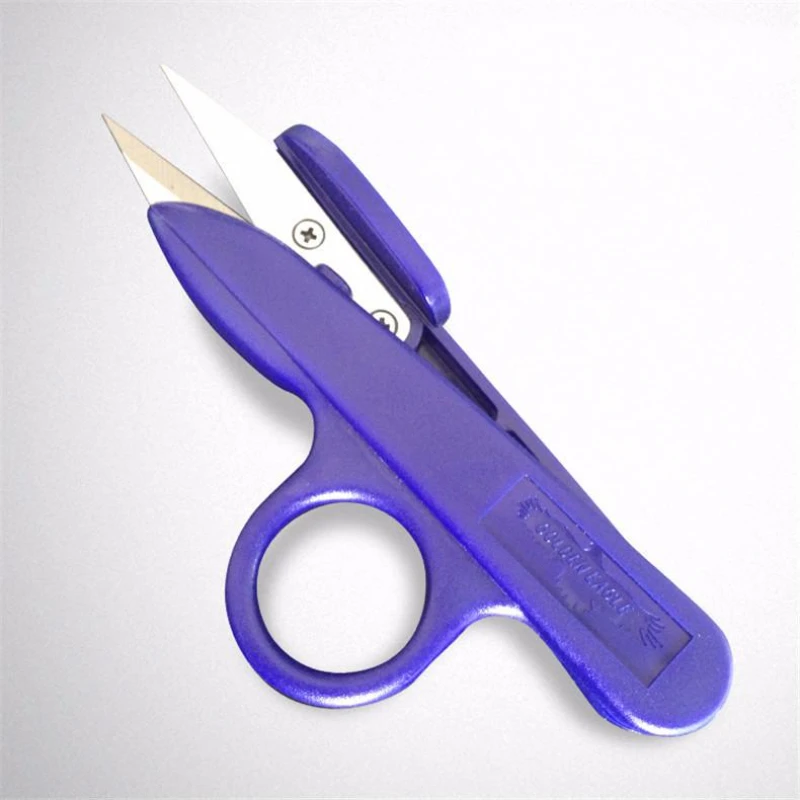 Sewing scissors Sewing supplies Eagle Yarn Scissors Household Sewing Matching Thread Cutting Cross Special U-shaped Plastic Handle