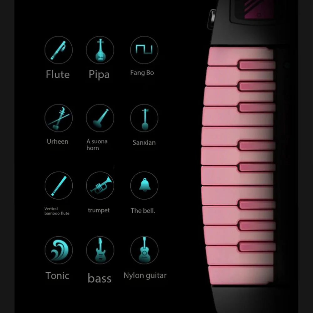 Enya Cyber G X Jay Chou Co-branded Cyber Electronic String-free Automatic Guitar Pick Keyboard