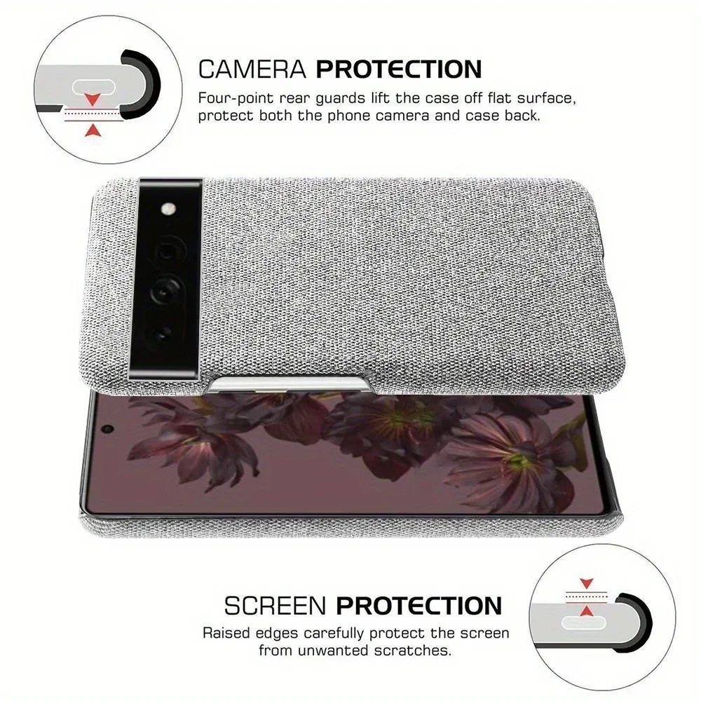 Fabric Cloth Texture Phone Case Cover