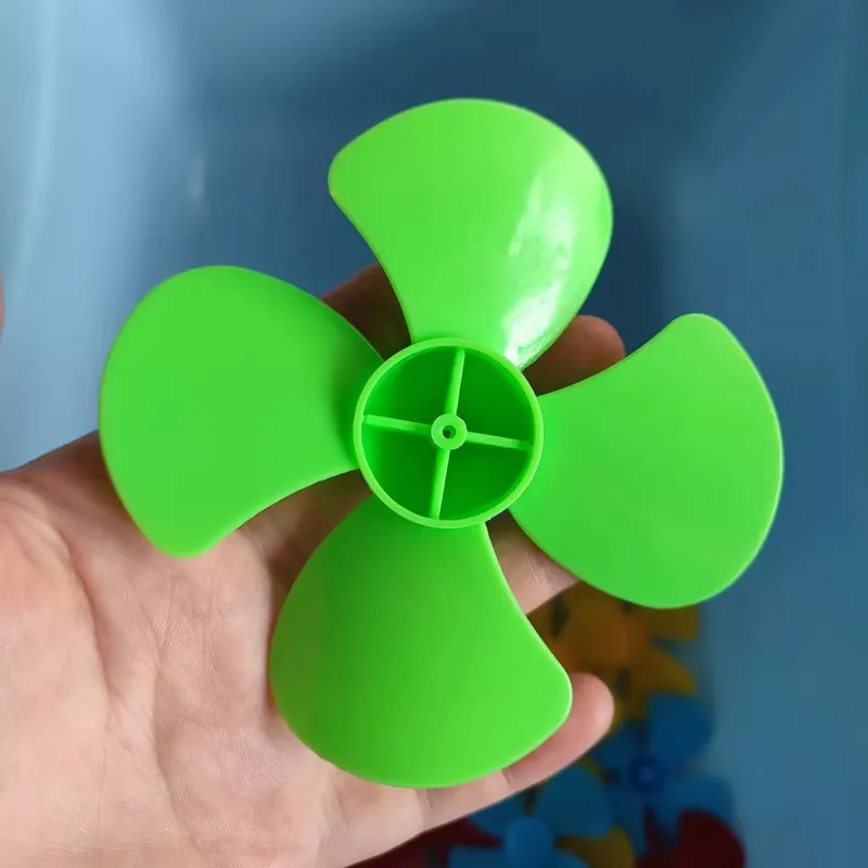 10pcs Eliche 4 Pale 60MM Plastica Ventilatore Lama - Foto 4