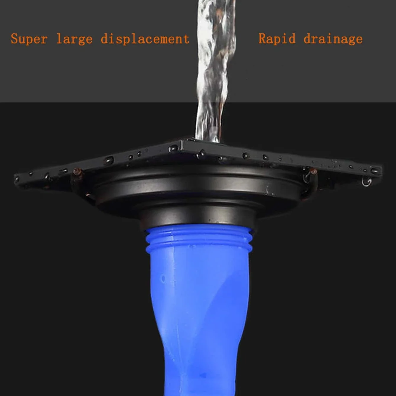 1pc-Silicone Floor Drain Anti Odor Sink Floor Drain Backflow Preventer Trap for Pipes Tubes in Toilet Bathroom Kitchen