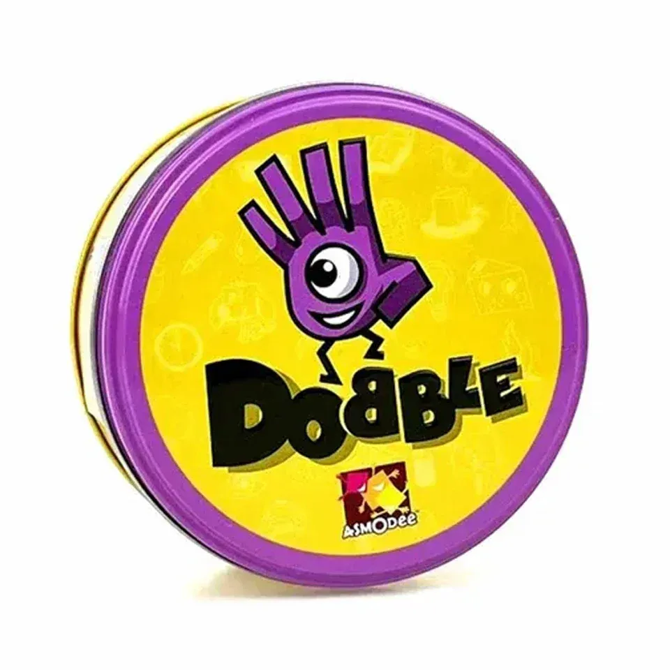 Spot it Yellow Game Dobble Card Game Table Board Game For Dobbles Kid Cards Dobble game Box party games doble English Toys
