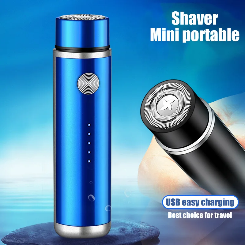 Men's Mini Electric Shaver Rechargeable Razor Epilator Shaving Machine For Men Women Car Mini Shaver Electric Shaving Tools