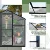 LZBEITEM 6x8 ft Polycarbonate Greenhouse for Outdoor Upgraded Heavy Duty Aluminum Frame Walk-in Green House Garden 4
