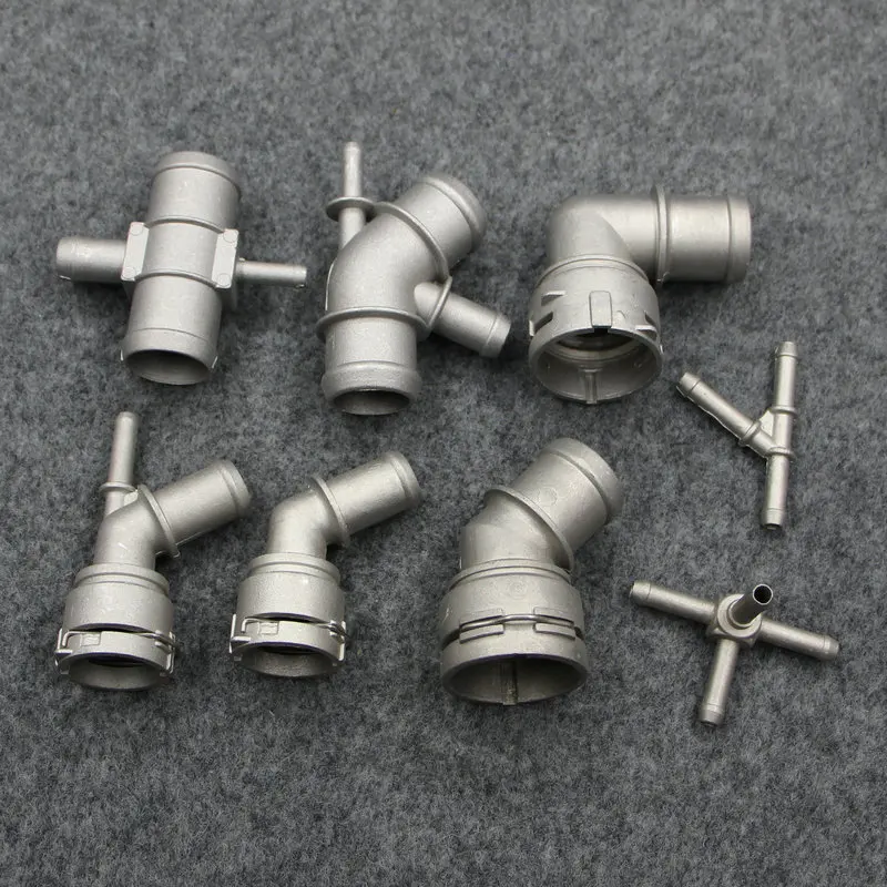 EGR Water Pipe Connector Apply to Bora Passat Jetta CC tiguan Touran superb Octavia Golf 4 Heating Water Pipe Joint Aluminium