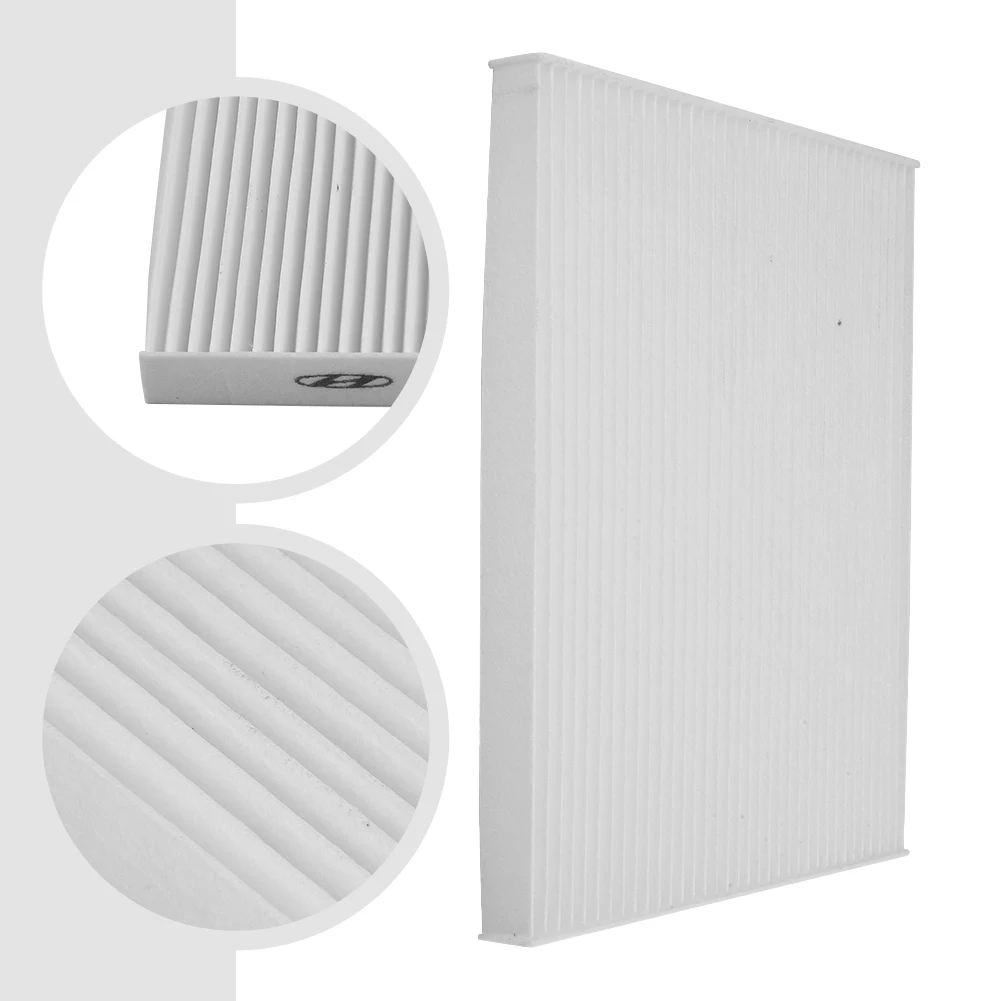 

1x Cabin AC Air Filter For Hyundai Elantra Accent Forte Air Conditioner A/C Filter Replacement Vehicle Accessories 97133-2H000