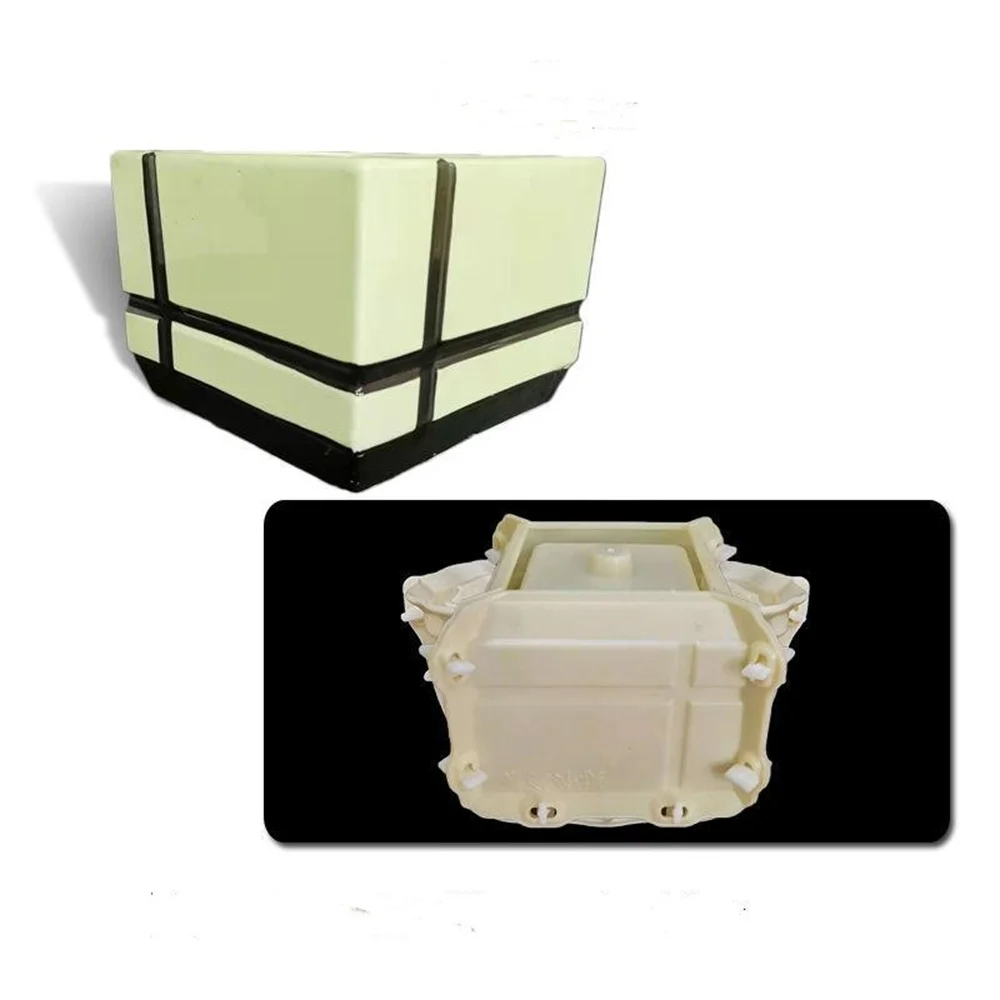 20cm Thickened King Oval Rectangular Mould Rectangular Flower Pot Mould New Cement Plastic Bonsai Abrasives