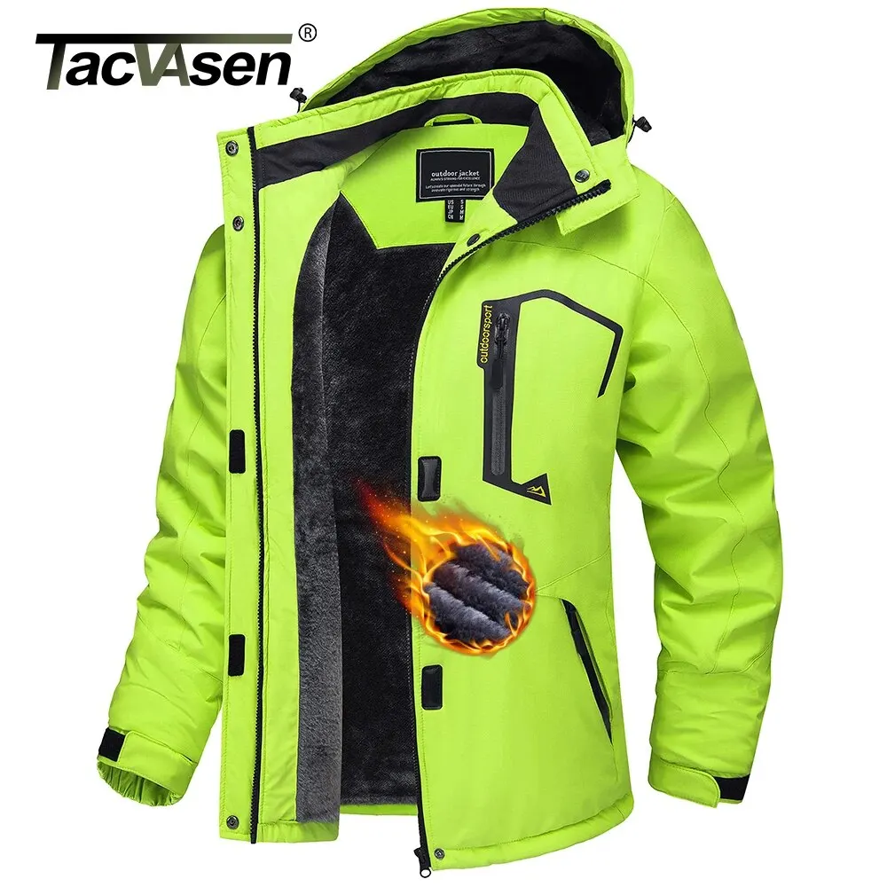 TACVASEN Winter Warm Jackets Women's Ski Jacket Stylish Camping Hiking Outdoor Adventure Snowboard Jackets Coats Windbreaker 1