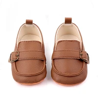 Spring Summer Baby First Step Shoes Newborn 0 to 3 6 9 12 18 Months Unisex Infant Boy Girl Shoes Brown Black Toddler Prewalkers 2