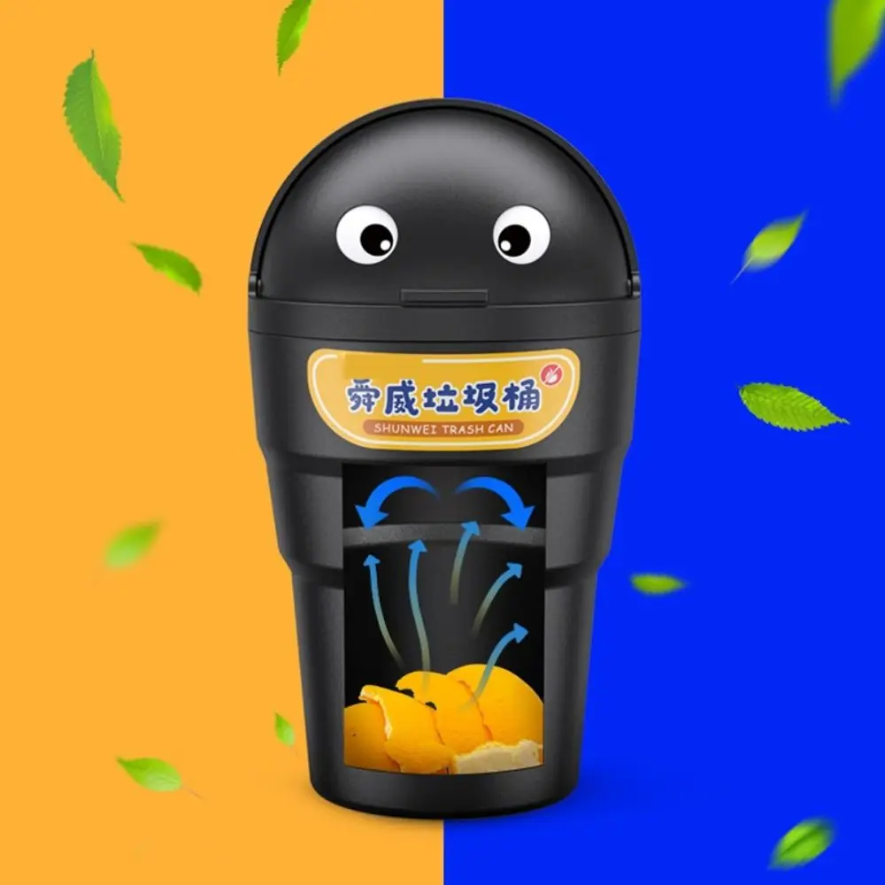 새로운 자동차 쓰레기통, 뚜껑이 있는 차량용 쓰레기통, 누수 방지 휴대용 자동차 쓰레기통
