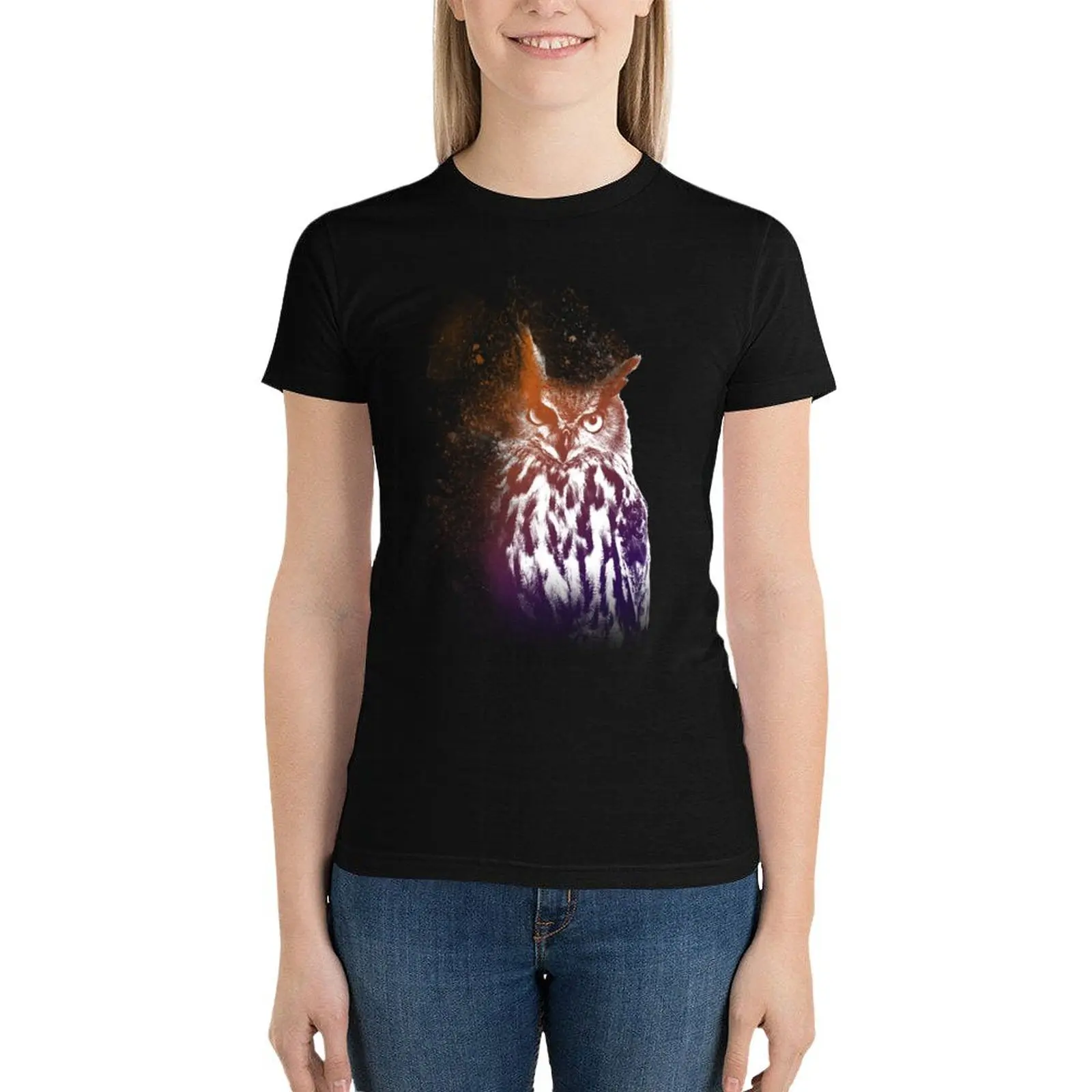 

Queen Of The Night T-Shirt plus size tops hippie clothes oversized t shirts for Women