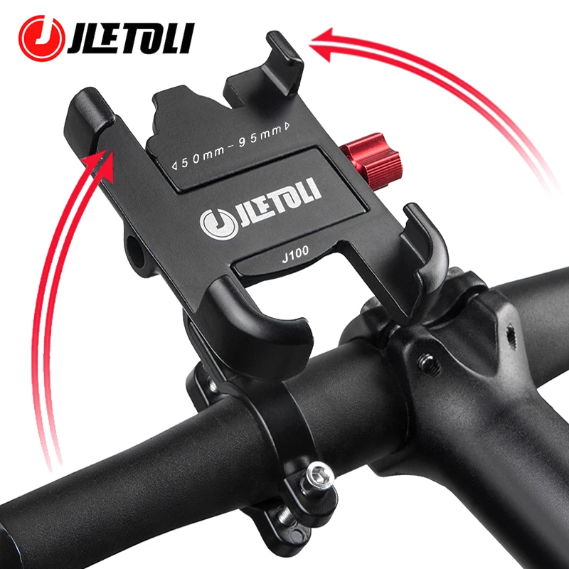 JLETOLI Universal Bicycle Phone Holder Motorcycle Bike Telephone Holder Support MTB Cycling Phone Bracket Bike Accessories