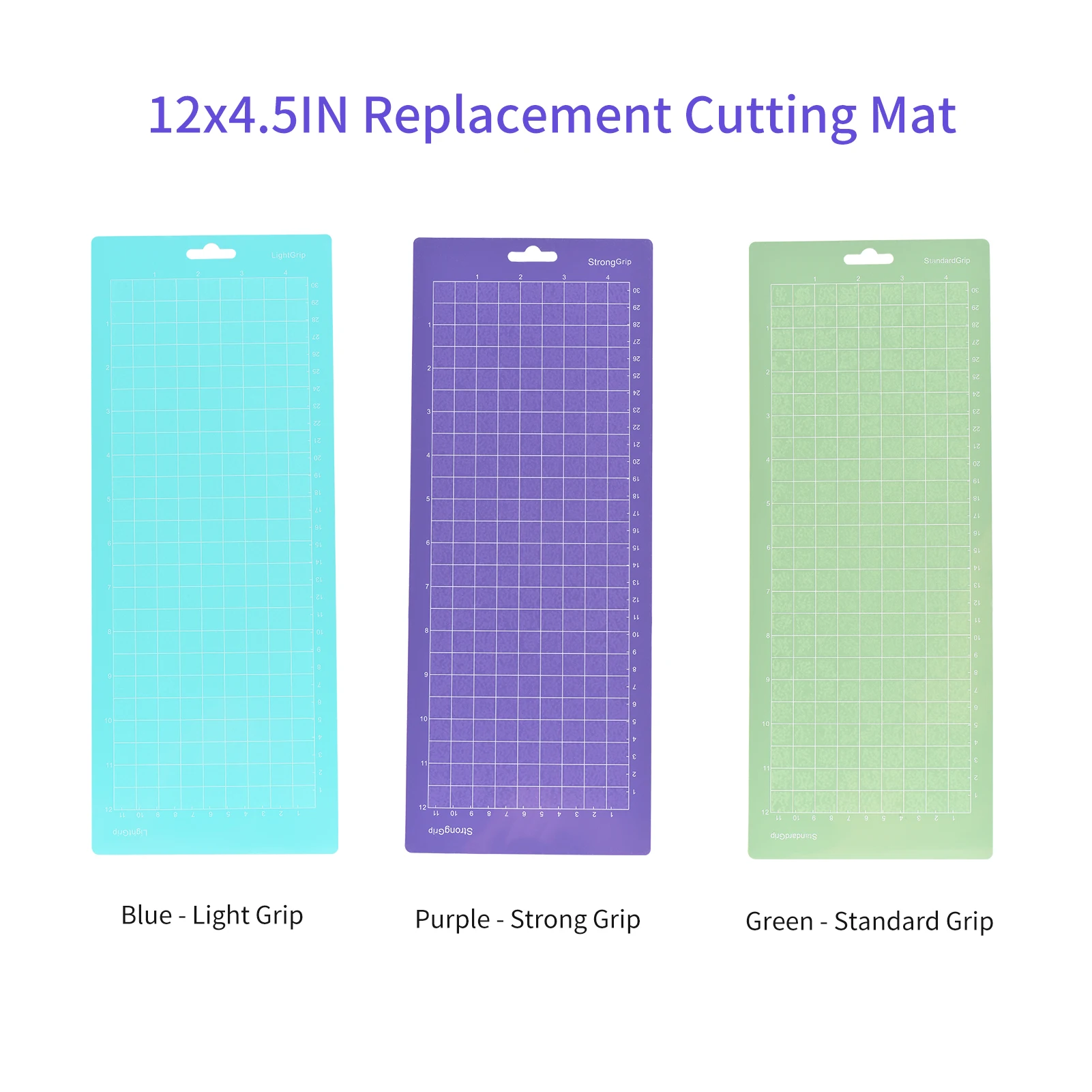 3/4PCS 12x12 Inch Replacement Cutting Mat Adhesive Non-Slip