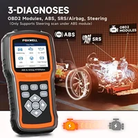 Foxwell NT630 Plus OBD2 Automotive Scanner Engine Check ABS SRS EPB OIL SAS Calibration Code Reader OBD 2 Car Diagnostic Tool 2