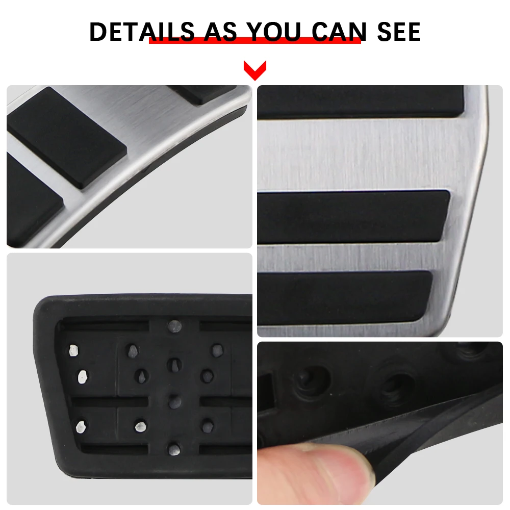 Universal Car Pedal Protection Cover Set – Gas and Brake Pedals