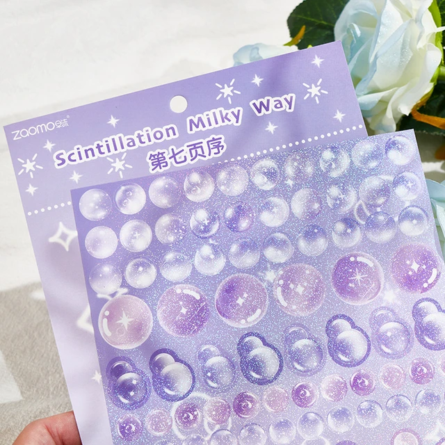 Twinkle Deco Sticker sparkling / Hologram Planner Stickers