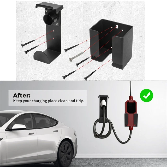 Chargeur de voiture électrique HD EV Type 2, support mural, support  robuste, câble de charge, évaluation, prise de câble EV - AliExpress