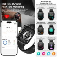 2026 New Nursing Grade Health Analysis SmartWatch ECG+PPG Blood pressure lipids Uric acid Wireless Call Smartwatch For Men Women - Image 5