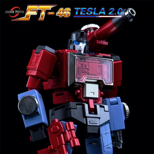 【In Stock】FansToys FT-46 FT46 Tesla Perceptor 2.0 3rd Party Transformation Toy Robot Collectible Action Figures Plastic 2