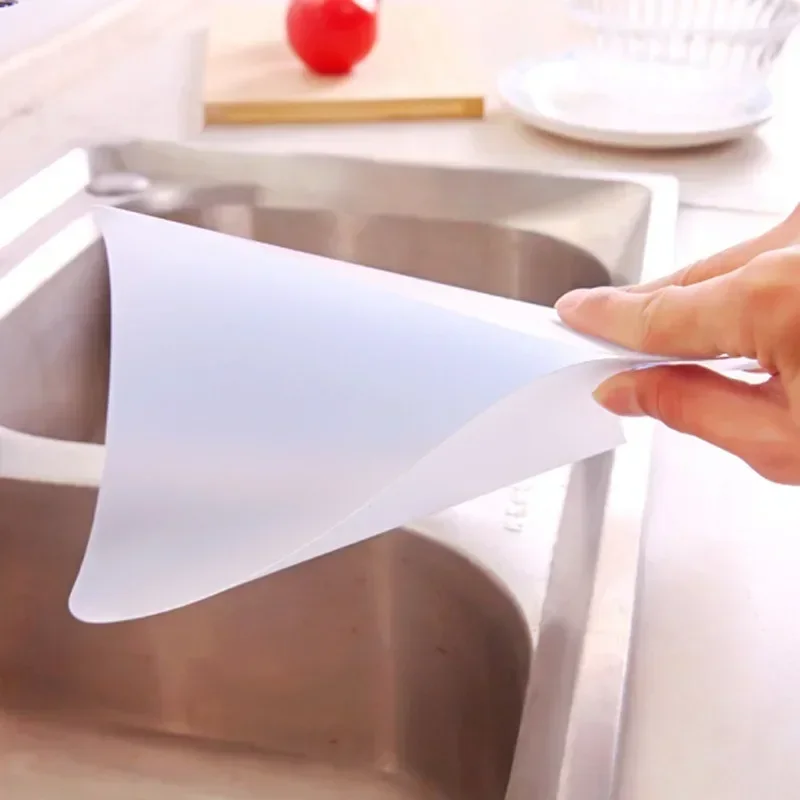 Kitchen Sink Water Splash Guards 1 Pc with Sucker Waterproof Screen for Dish Fruit Vegetable Washing Anti-water Board PVC Flaps kitchen splatter screen kitchen splash guard