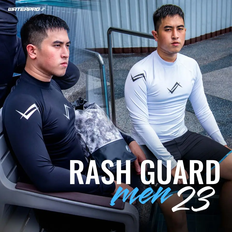 WATER PRO Rash Guard Man UPF 50+ Scuba Diving Water Sports Free Diving Surfing