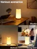 GGbingo 13 Color Night Light Touch Dimmable Remote Control USB Recharge Emergency Lighting RGB Portable Bedside Lamp for Home 5