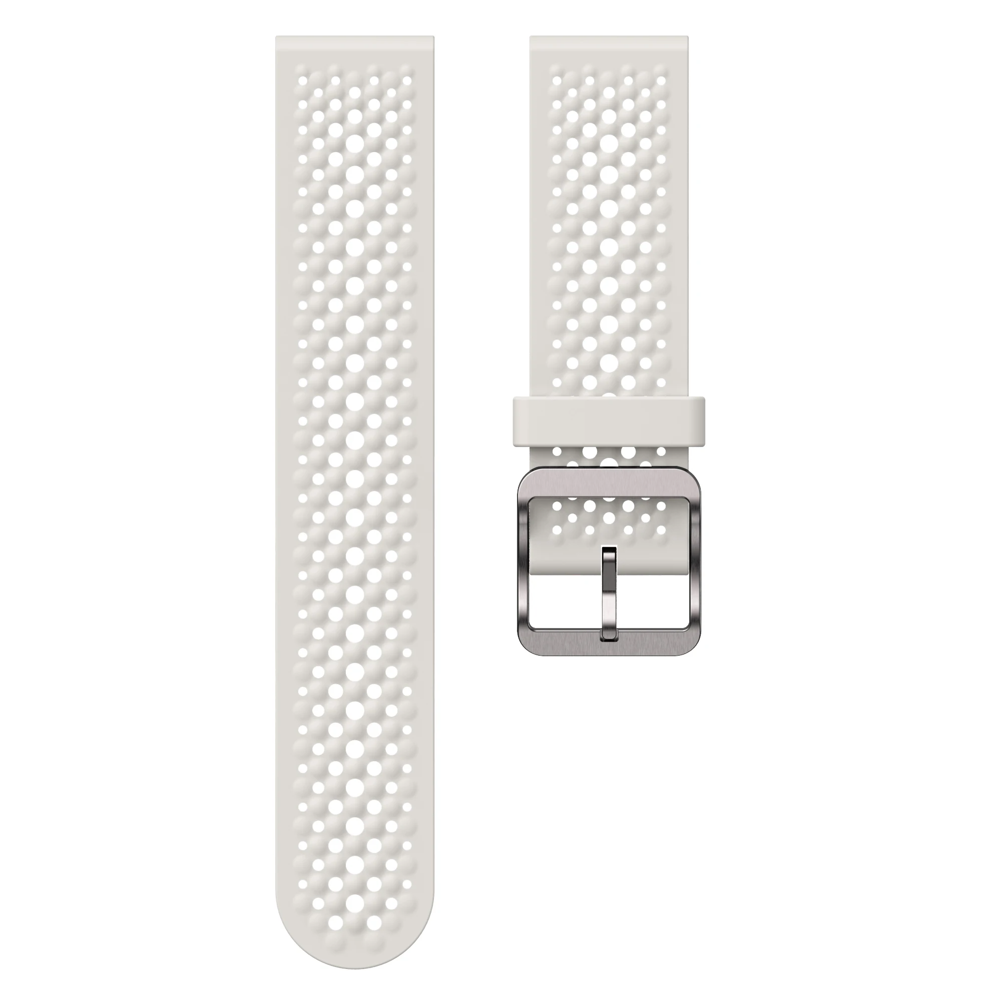 Universal Silicone Replacement Band Strap for Smartwatches - 22mm Adjustable Bracelet