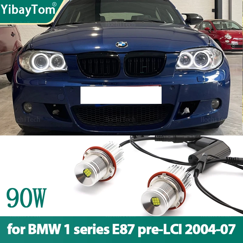 

Светодиодные лампы Angel Eyes 90 Вт для BMW 1 серии E81 E82 E88 116d 118i 118d 120i 120d 2007-2011